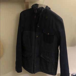 Topman navy denim jacket